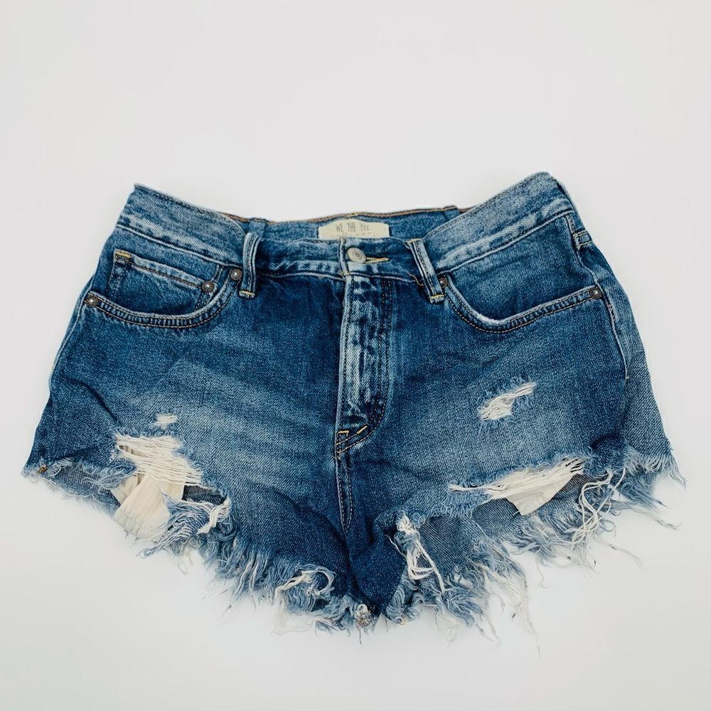 Free people | Denim Distressed Women's Shorts | size 26